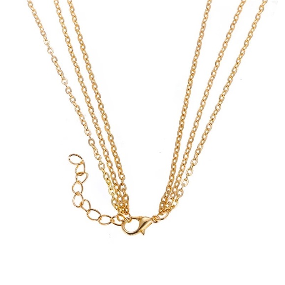 2xHP‼️3/$30 Tassel Boho Multilayer Gold Necklace - Picture 4 of 7